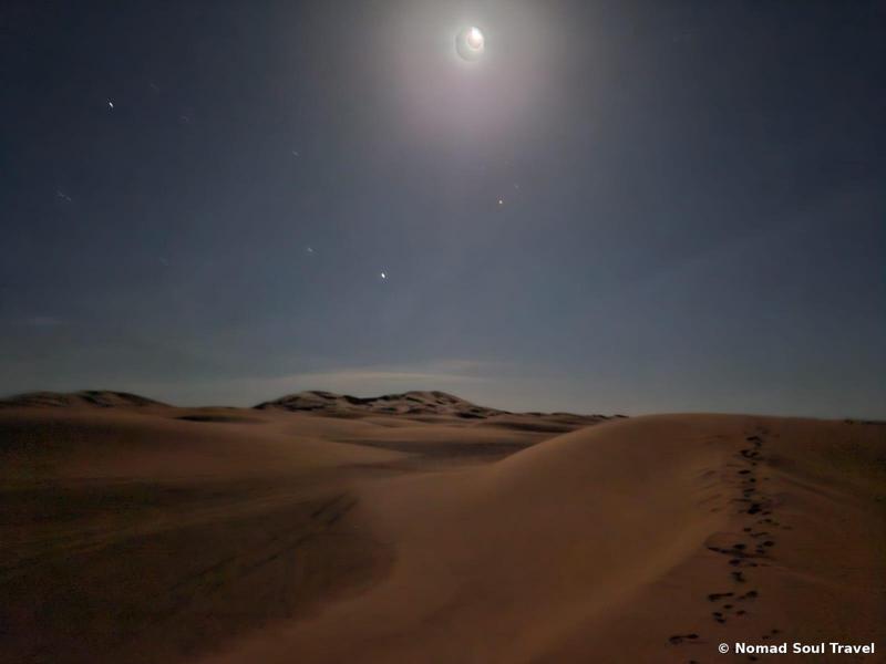 Desert moonlight